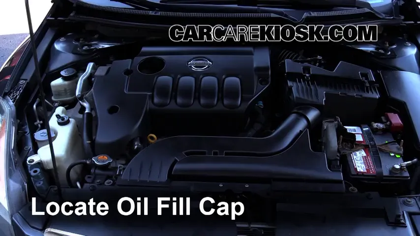 2009 Nissan Altima S 2.5L 4 Cyl. Sedan (4 Door) Oil